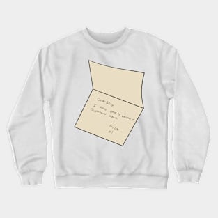 Els letter to mike - stranger things Crewneck Sweatshirt